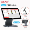 GS-T3 Restaurant Retail Cashier Machine All in One Touchscreen POS System