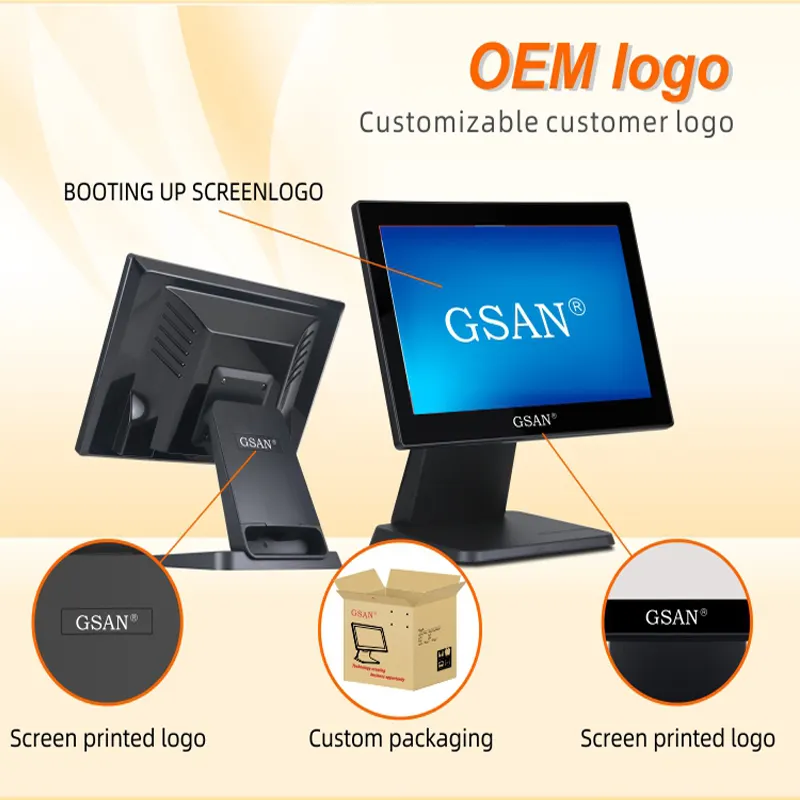GS-T5 Electronic Cashier Payment Tablet POS System For Restaurant