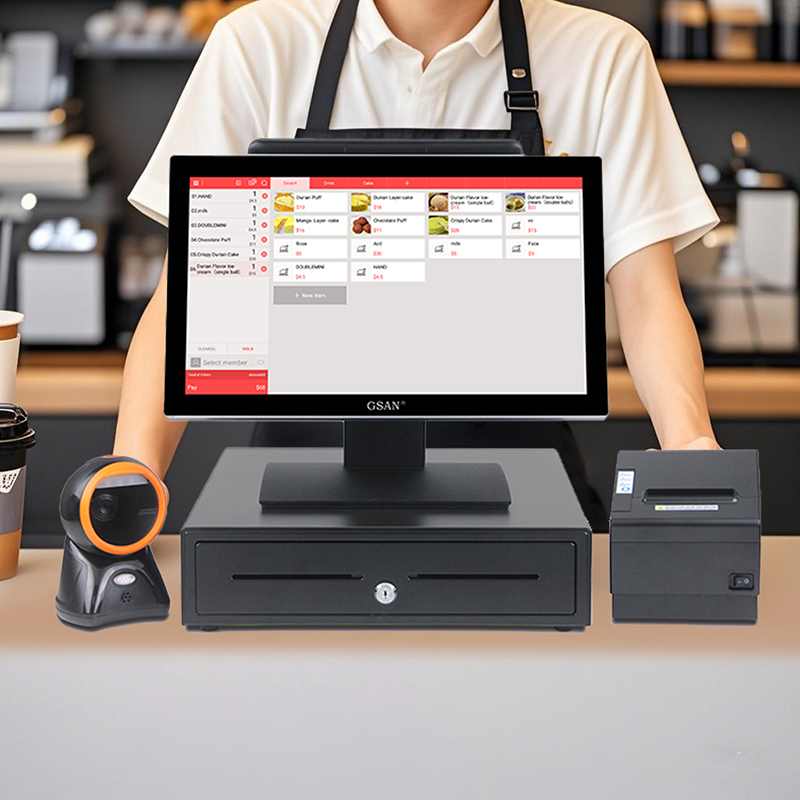 GS-A6 18.5 Inch Touch Screen Windows Smart Cash-Register POS System
