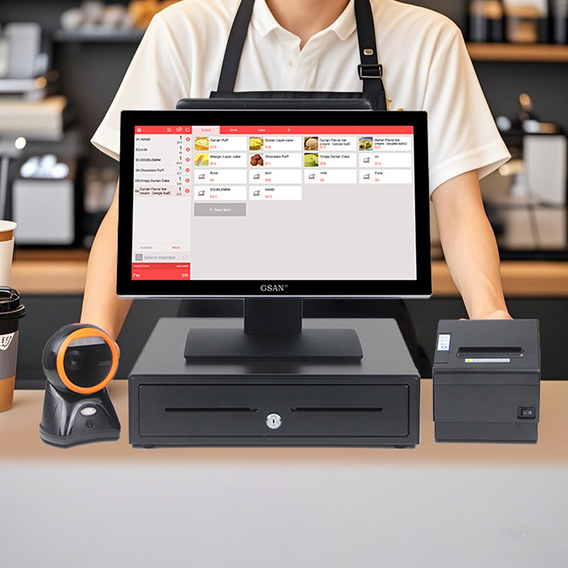 GS-A6 Cheapest 18.5 '' Touch Screen POS System for Small Business