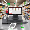 GS-A5 Complete POS System Hardware With Barcode Scanner For Restaurant