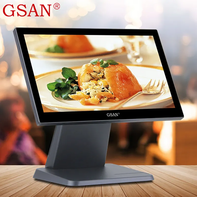 GS-T3 Safe Reliable 15.6'' Touch Screen POS System For Restaurant
