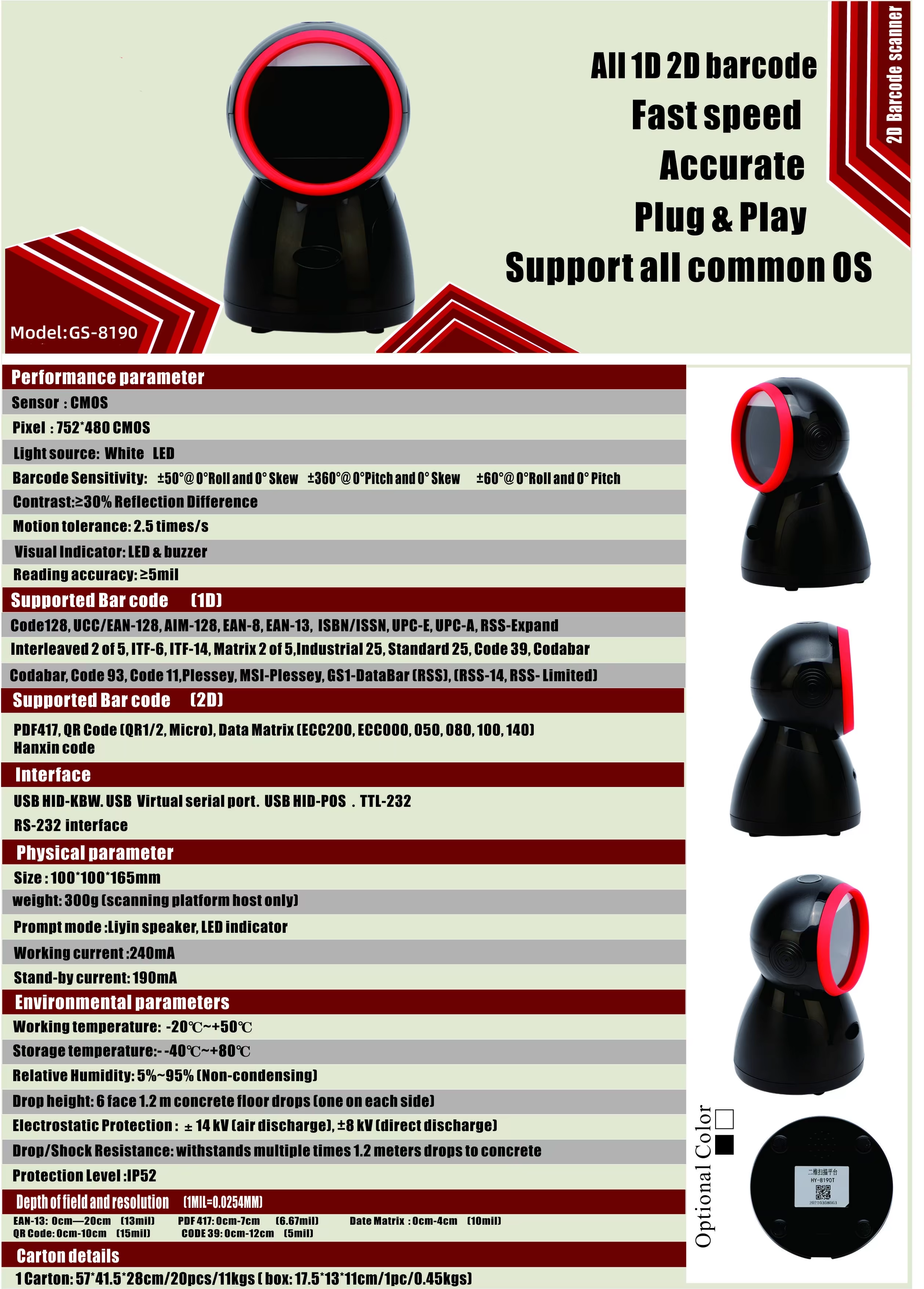 Barcode Scanner for Retail