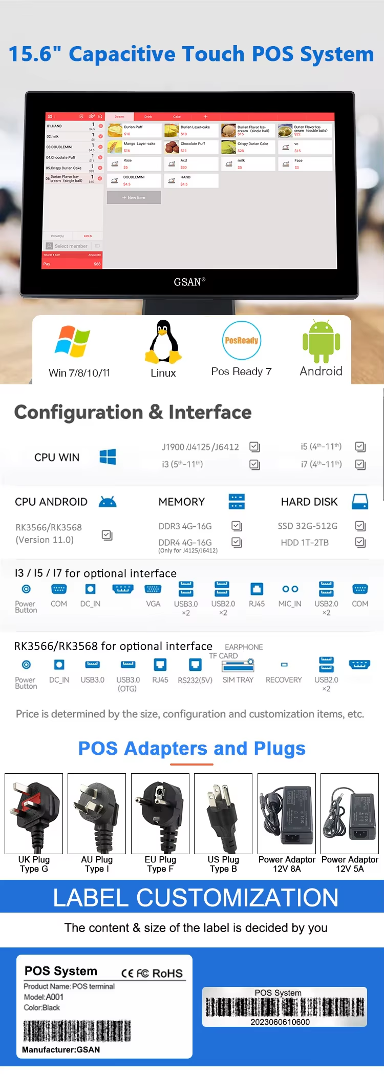All In One POS System