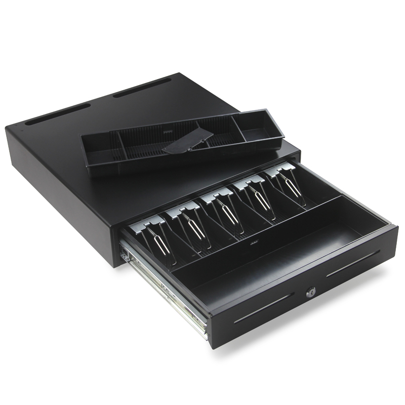 GS-460 Heavy Duty Durable Cash Drawer RJ11/RJ12/USB Metal Money Box