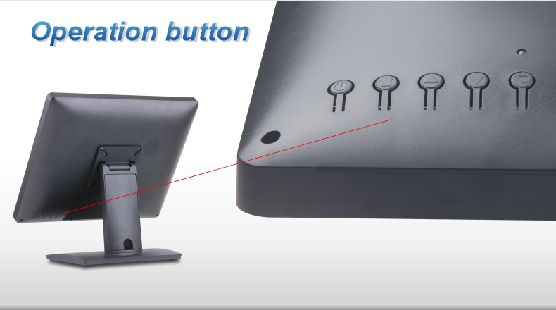 Optional Button Of Touch Monitor