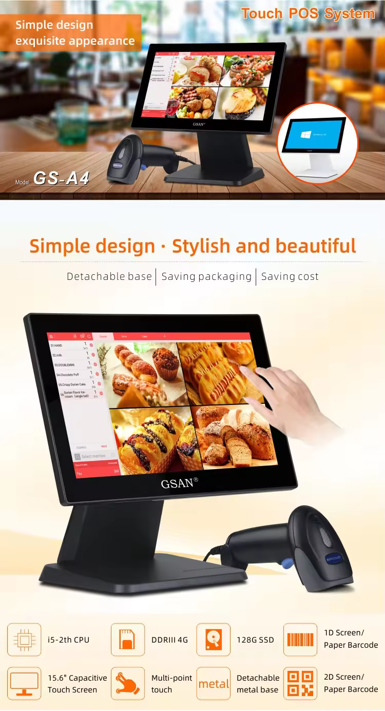 Touch Screen POS System