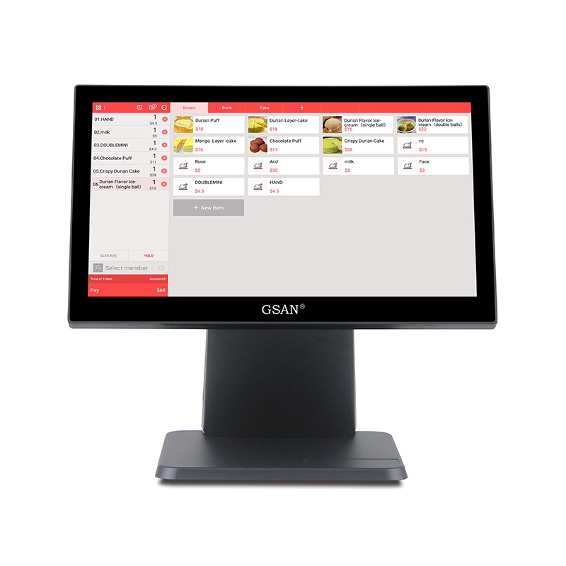 Safe Reliable 15.6'' Touch Screen POS System For Retail