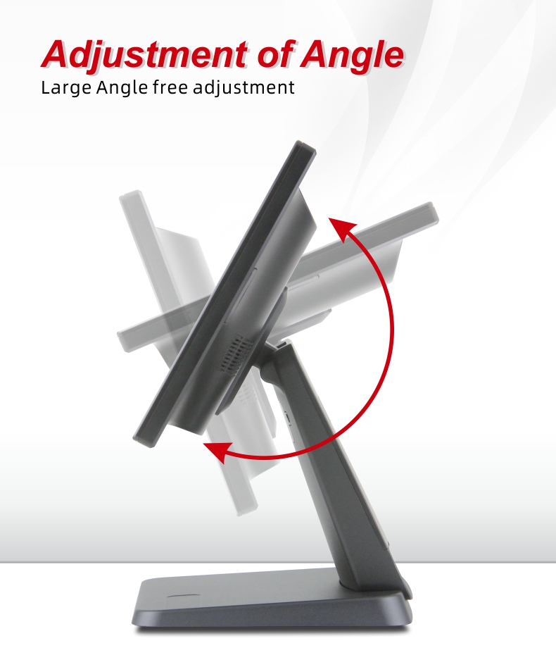 Adjustment of Angle For Touch Monitor