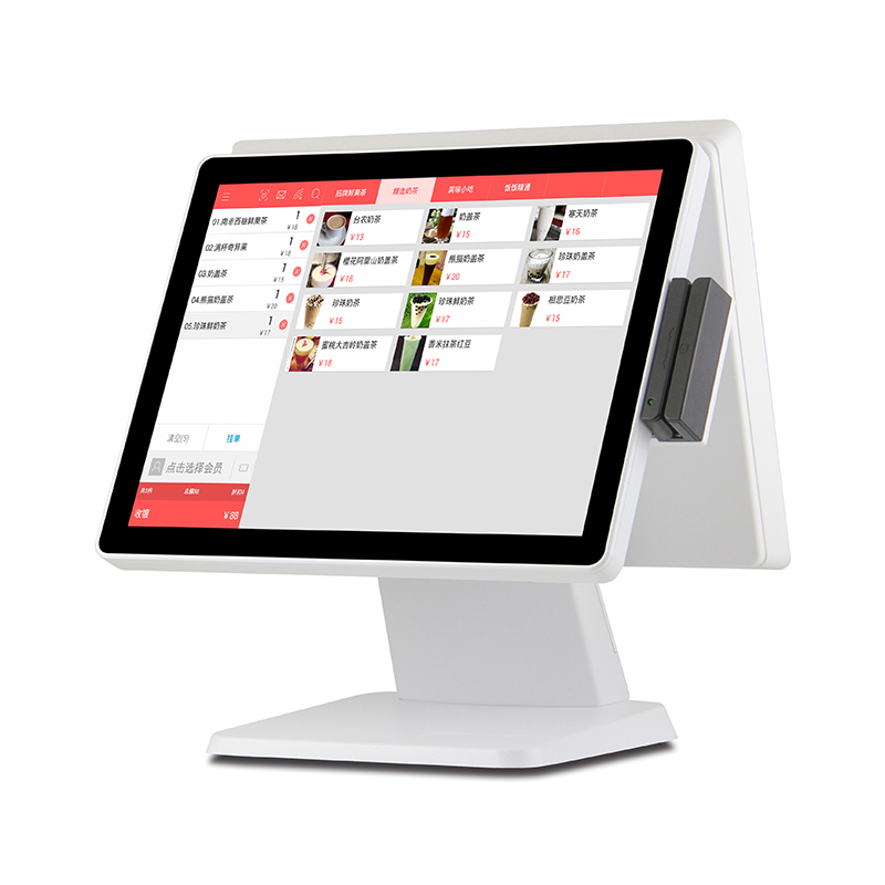 POS System Aluminum Cash Register Payment Equipment for Cashiers