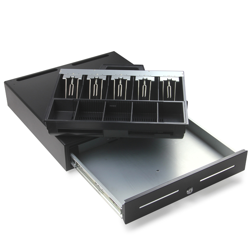 GS-460 Heavy Duty Durable Cash Drawer RJ11/RJ12/USB Metal Money Box