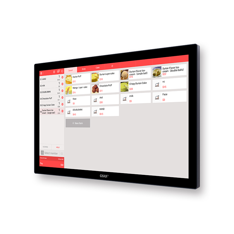 27inch wall-mounted industrial pc