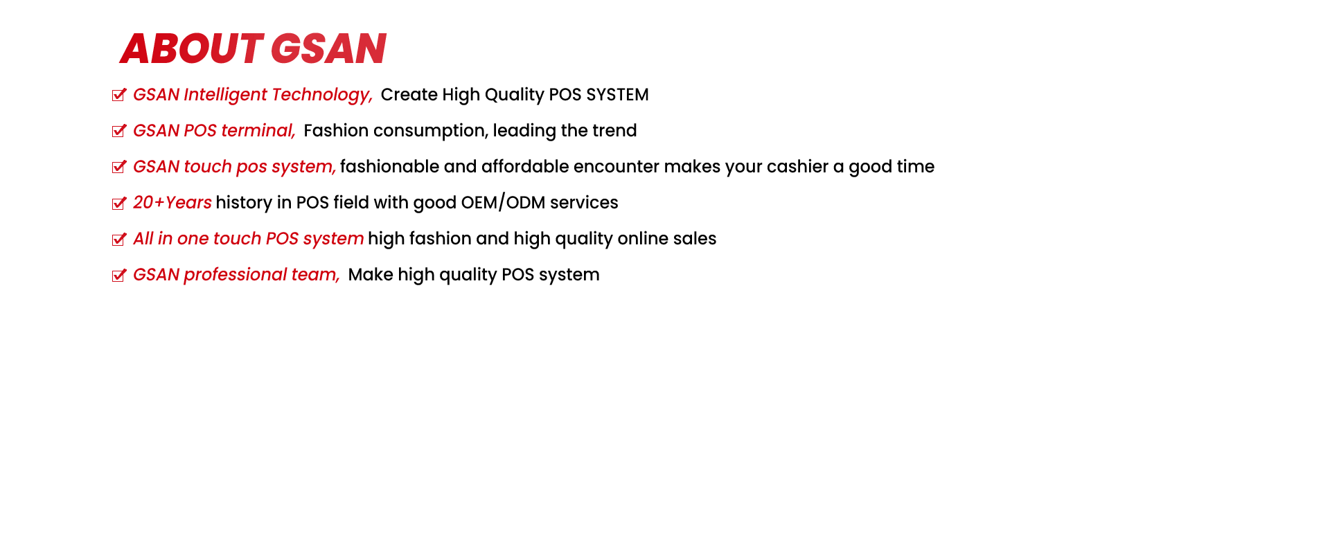 POS SYSTEM