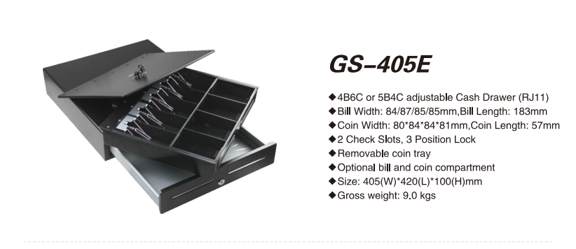 405E cash drawer parameter