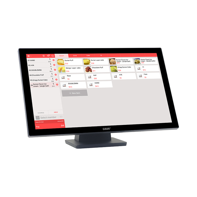 GS-Q3 27 Inch Capacitive Touch Screen Industrial PC Desktop Display