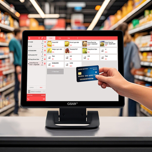 GS-A3 China Digital Computer Cashier Machine POS System For Retail