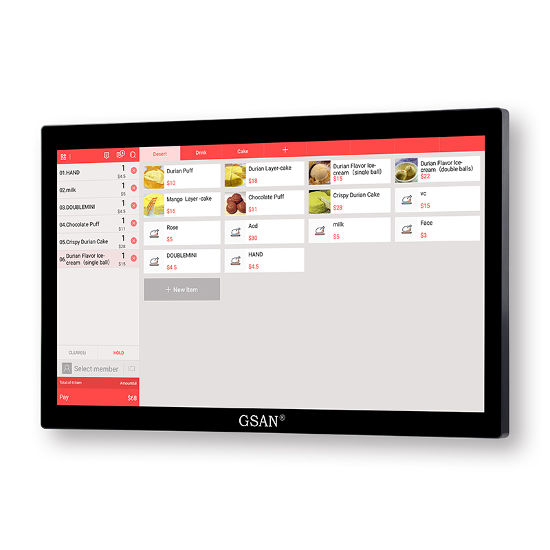 GS-A7 All in One Windows 21.5'' Touch Screen POS System For Retail Stores